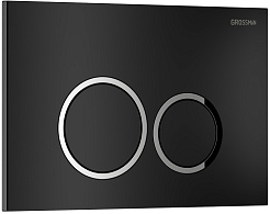 Grossman Инсталляция для подвесного унитаза Galaxy 97.01.210 с черной матовой клавишей смыва – фотография-10